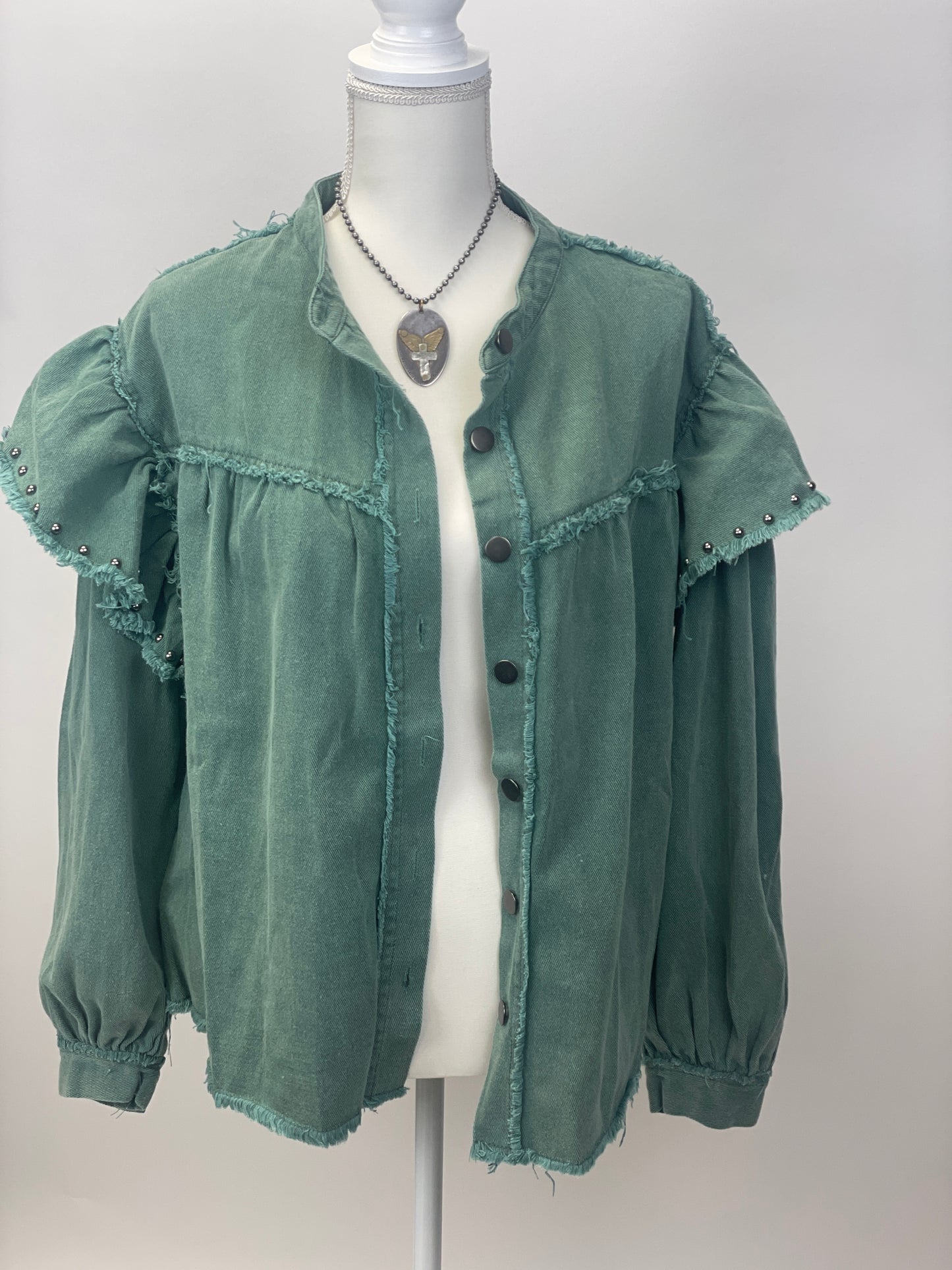 Sage Denim Jacket 0101